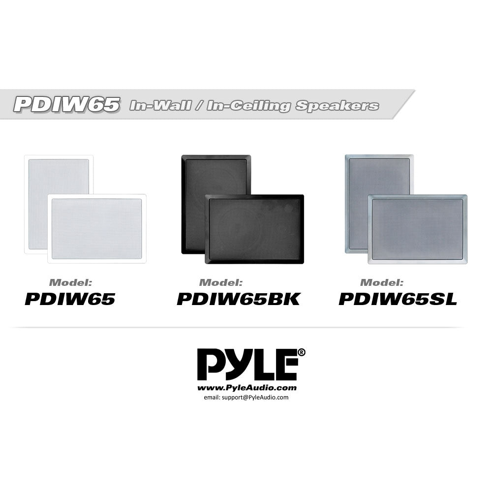 Parlantes o Altavoces de pared y techo casa PYLE-HOME PDIW65