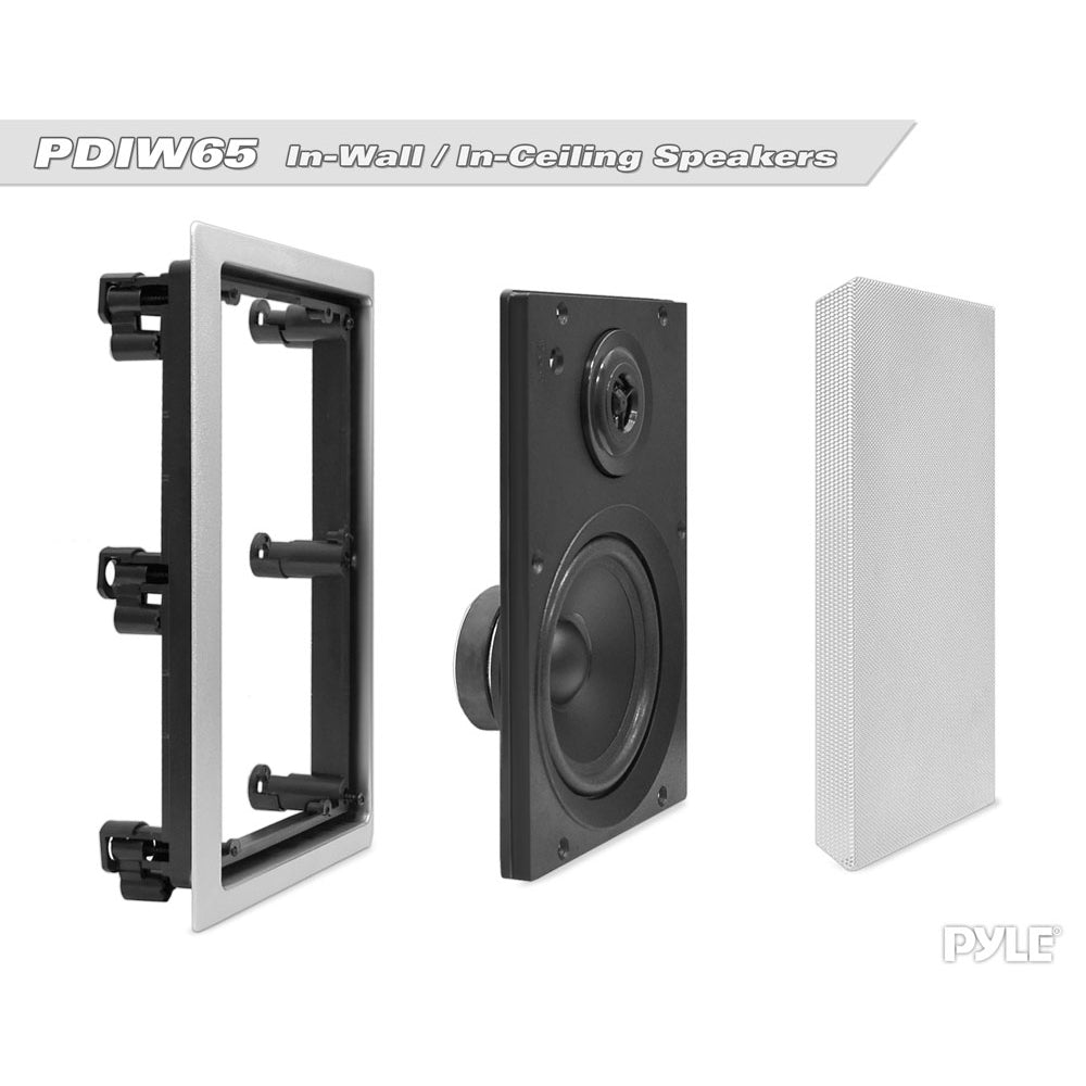 Parlantes o Altavoces de pared y techo casa PYLE-HOME PDIW65