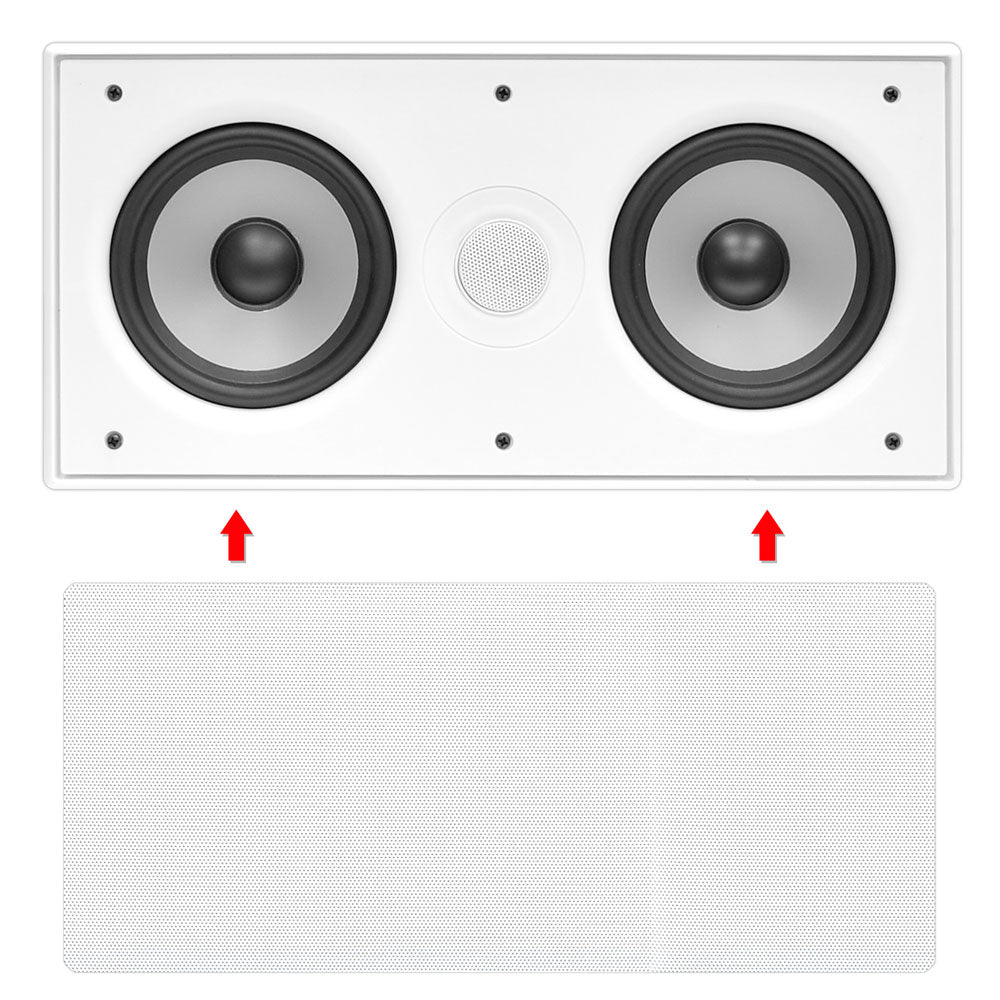 Parlantes de sonido de canal PYLE-HOME PDIWCS56