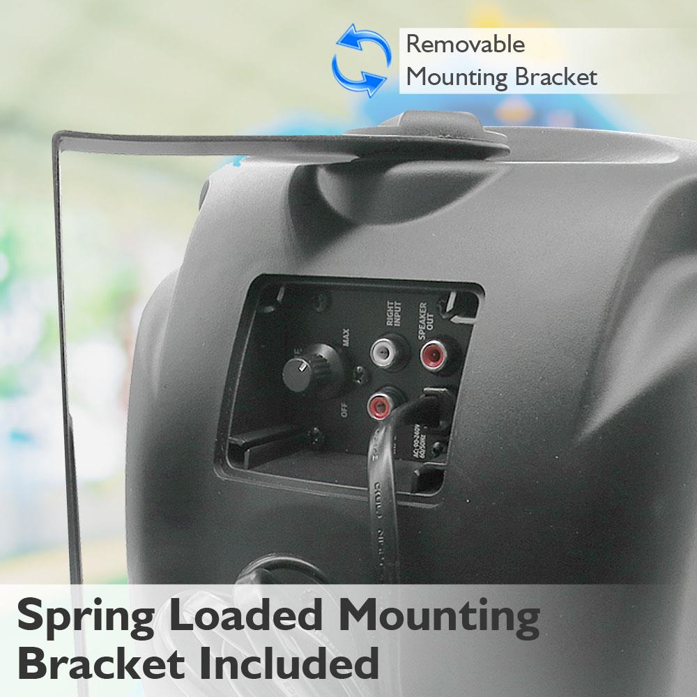 Parlantes o bocinas con Bluetooth PYLE-HOME PDWR64BTB