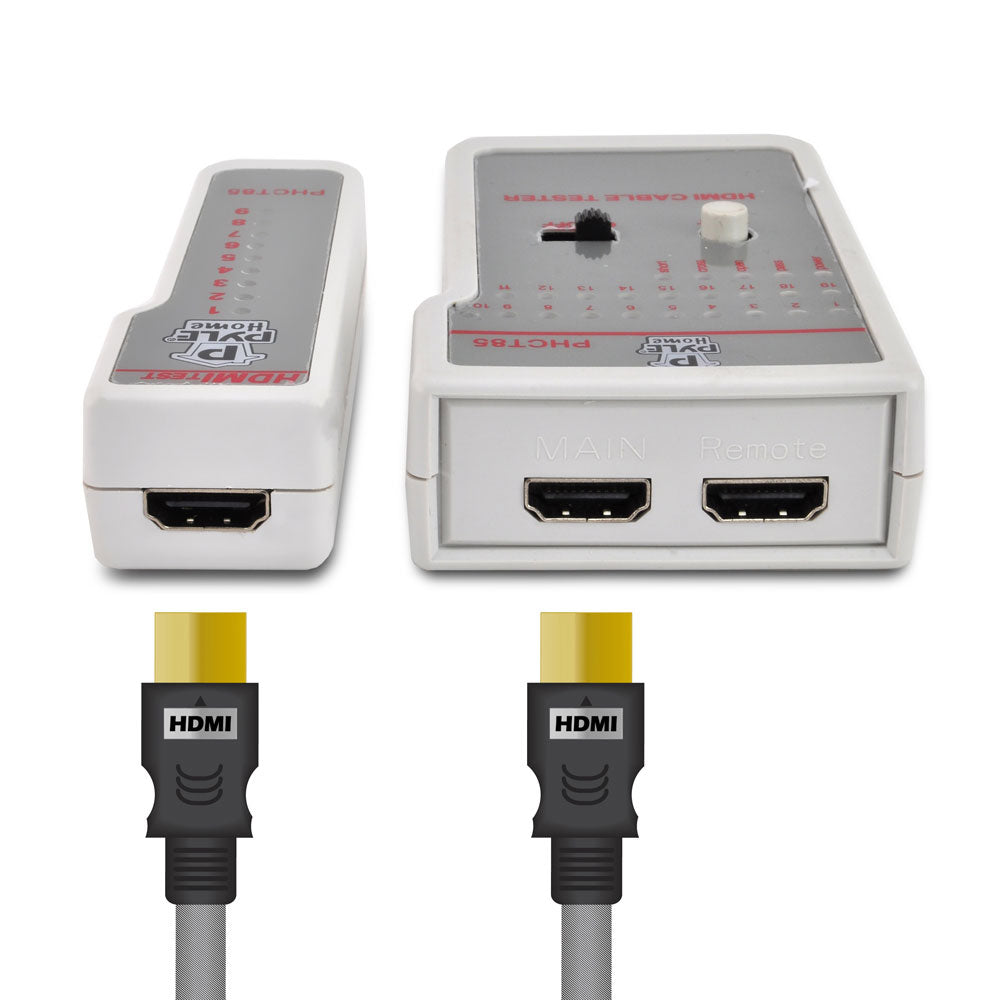 Probador de cable de alta definición PYLE-METERS PHCT85