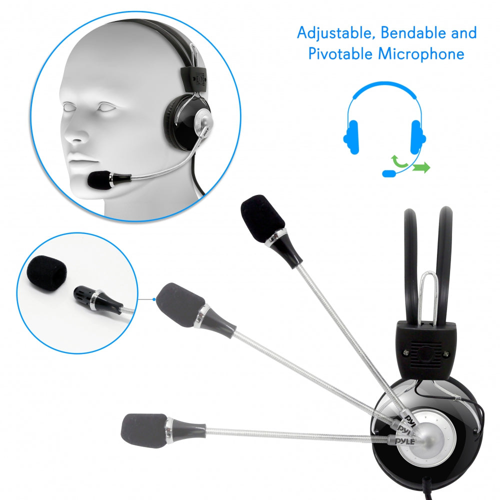 Audífonos con control de volumen PYLE-HOME PHPMCU10