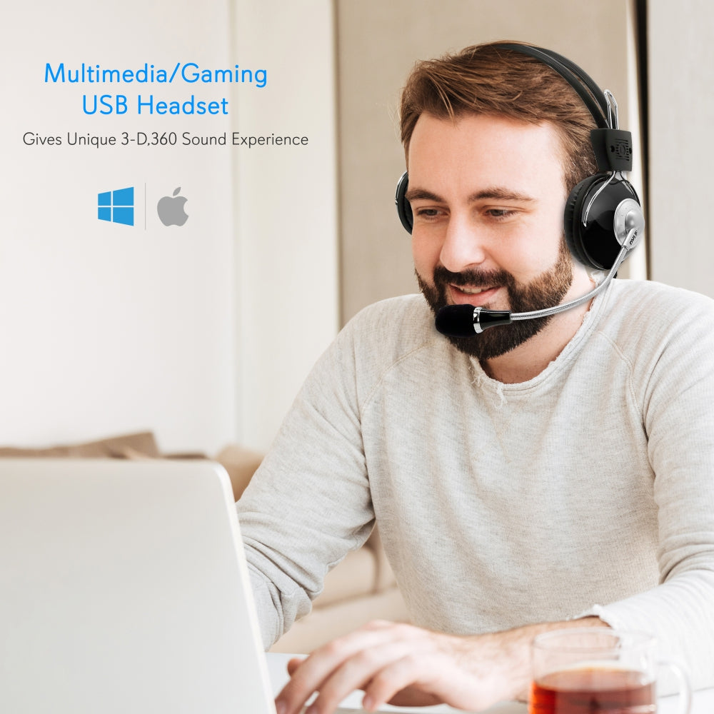 Audífonos con control de volumen PYLE-HOME PHPMCU10