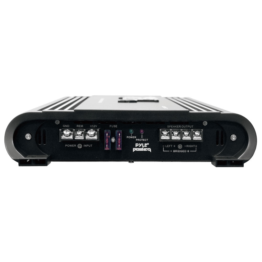 Amplificador puenteable de 2 canales negro PYLE PLA2678