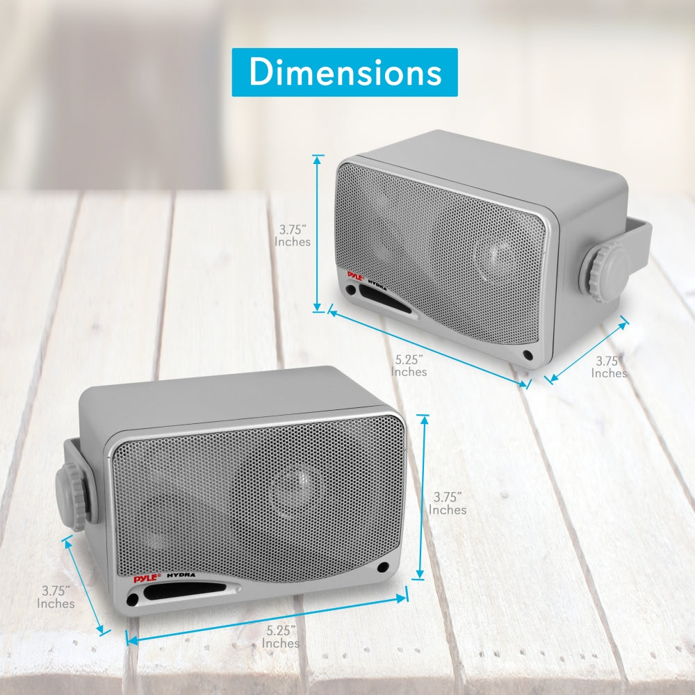 Parlantes o Altavoces de 3 vías 200 W PYLE PLMR24S