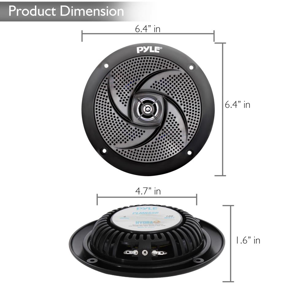 Parlantes o Altavoces de grado marino PYLE PLMRS5B