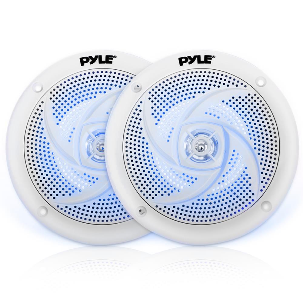 Parlantes o Altavoces marinos impermeable PYLE PLMRS63WL.5