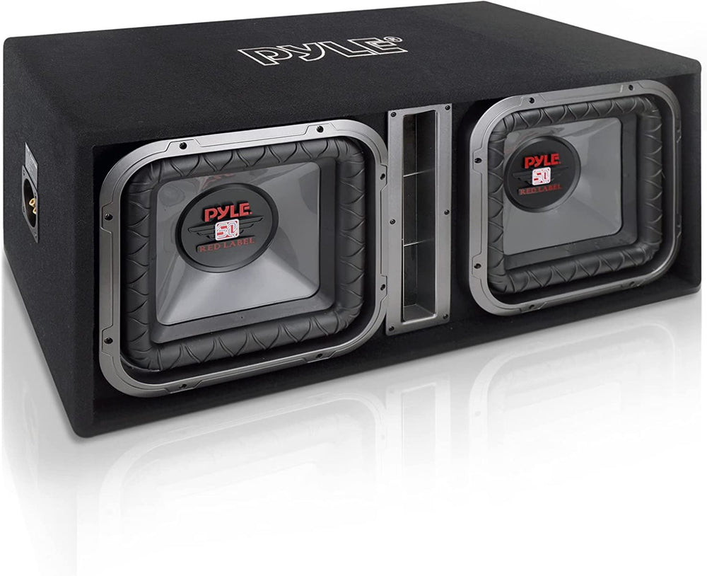Sistema de caja de subwoofer doble