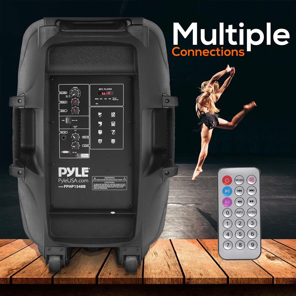 Parlantes Portátiles inalámbrico portátil PYLE-PRO PPHP1548B