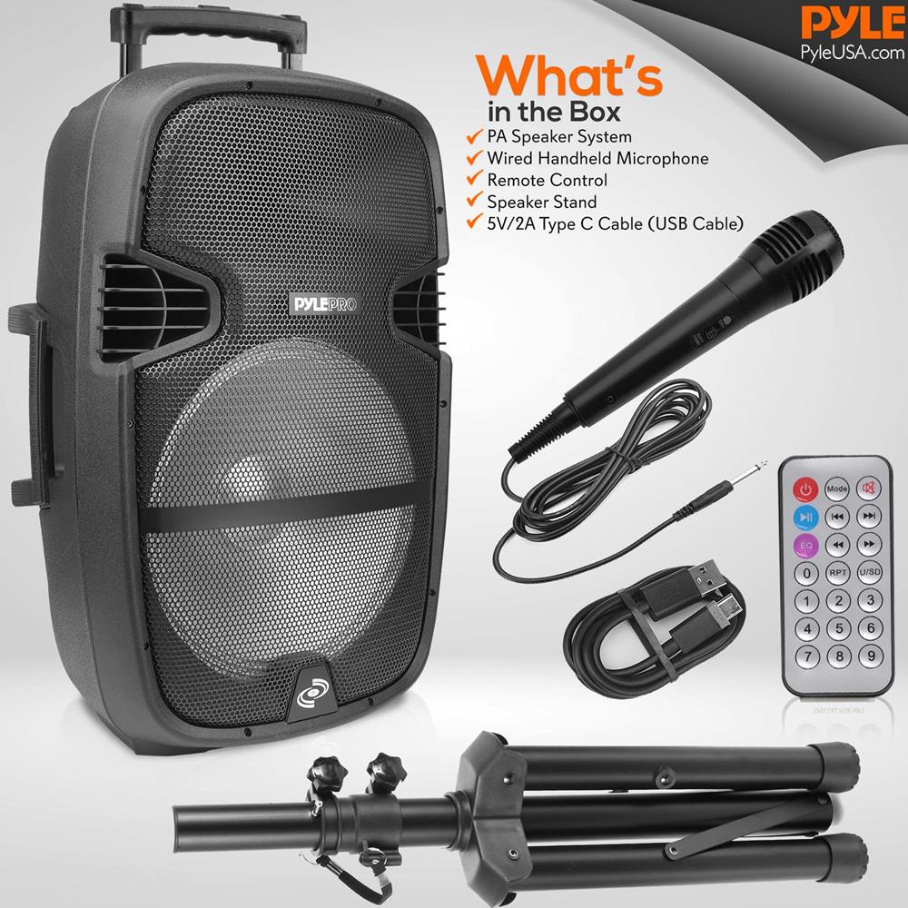 Parlantes Portátiles inalámbrico portátil PYLE-PRO PPHP1548B