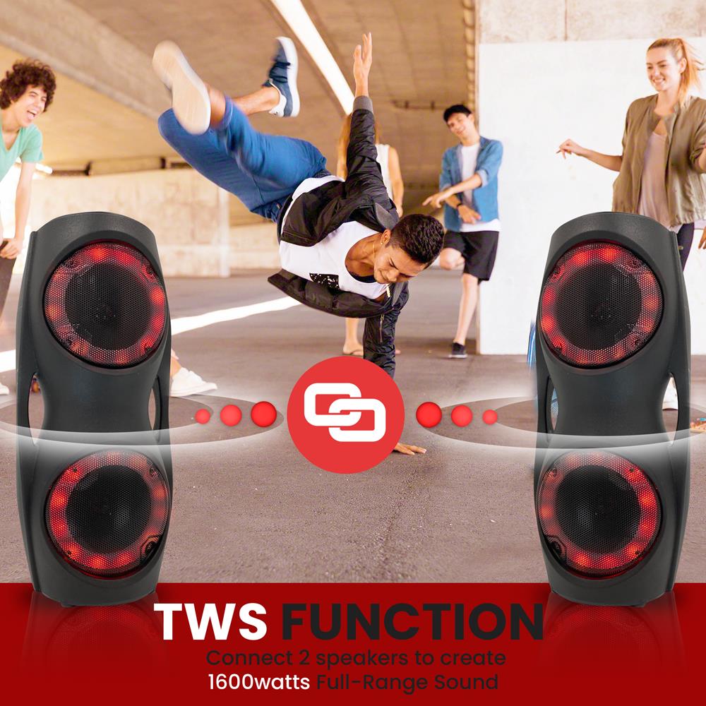 Parlante Portátil con Bluetooth PYLE-PRO PPHP62LB