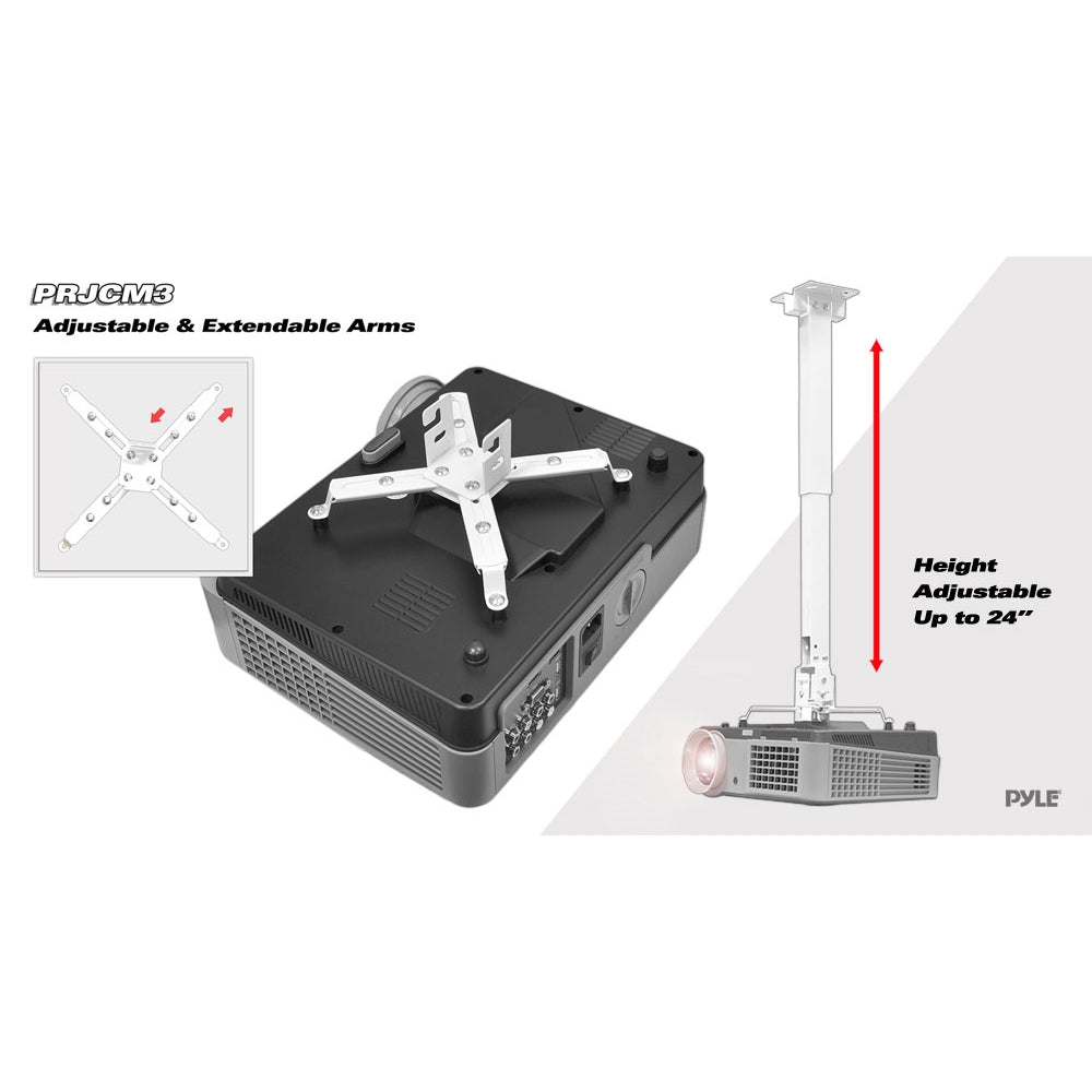 Soporte de montaje en techo para proyector PYLE-HOME PRJCM3