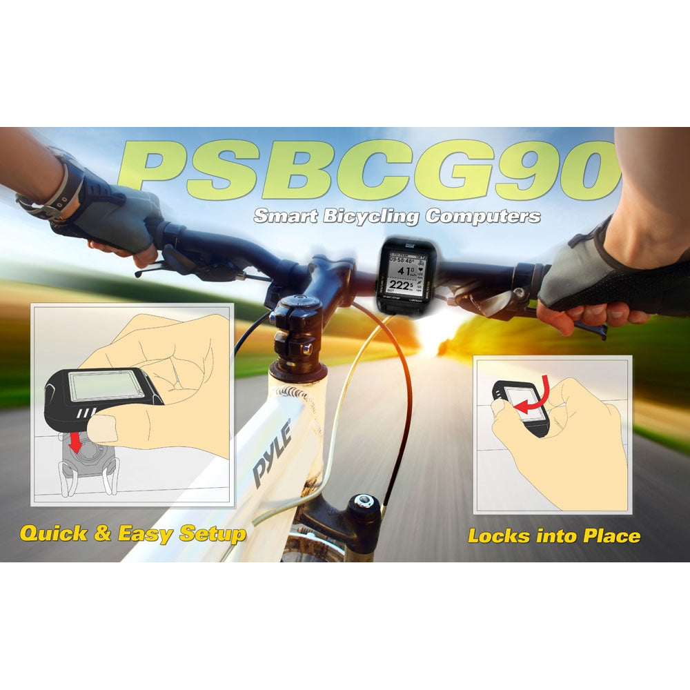Velocímetro u Ordenador para bicicleta PYLE-SPORT PSBCG90PN