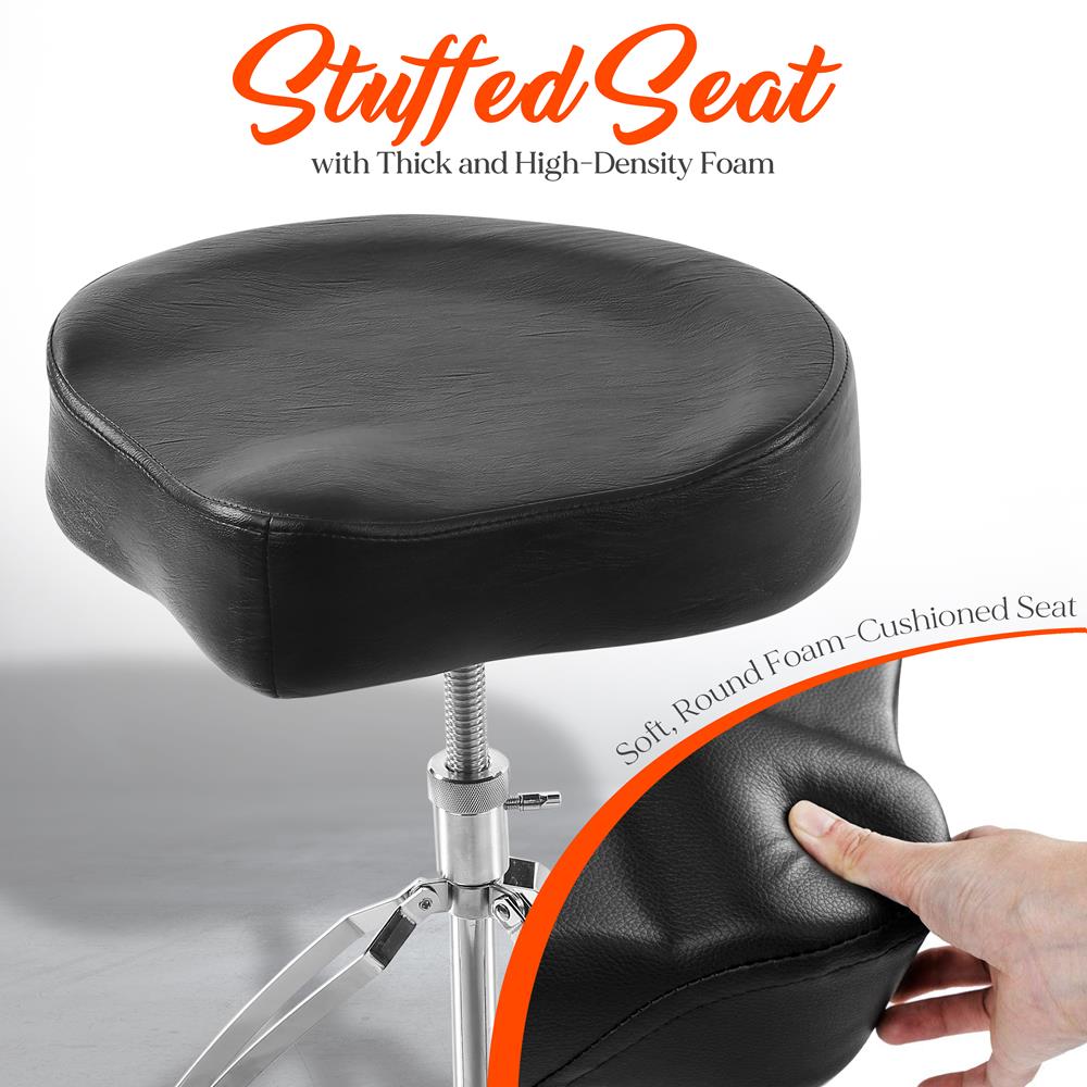 Taburete o Butaca ajustable de batería PYLE-PRO PSEATDRM24