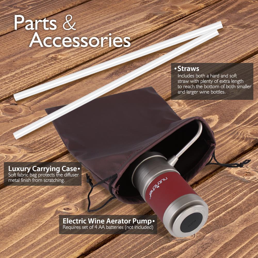 Dispensador portátil y automático vino SERENELIFE PSLWPMP50