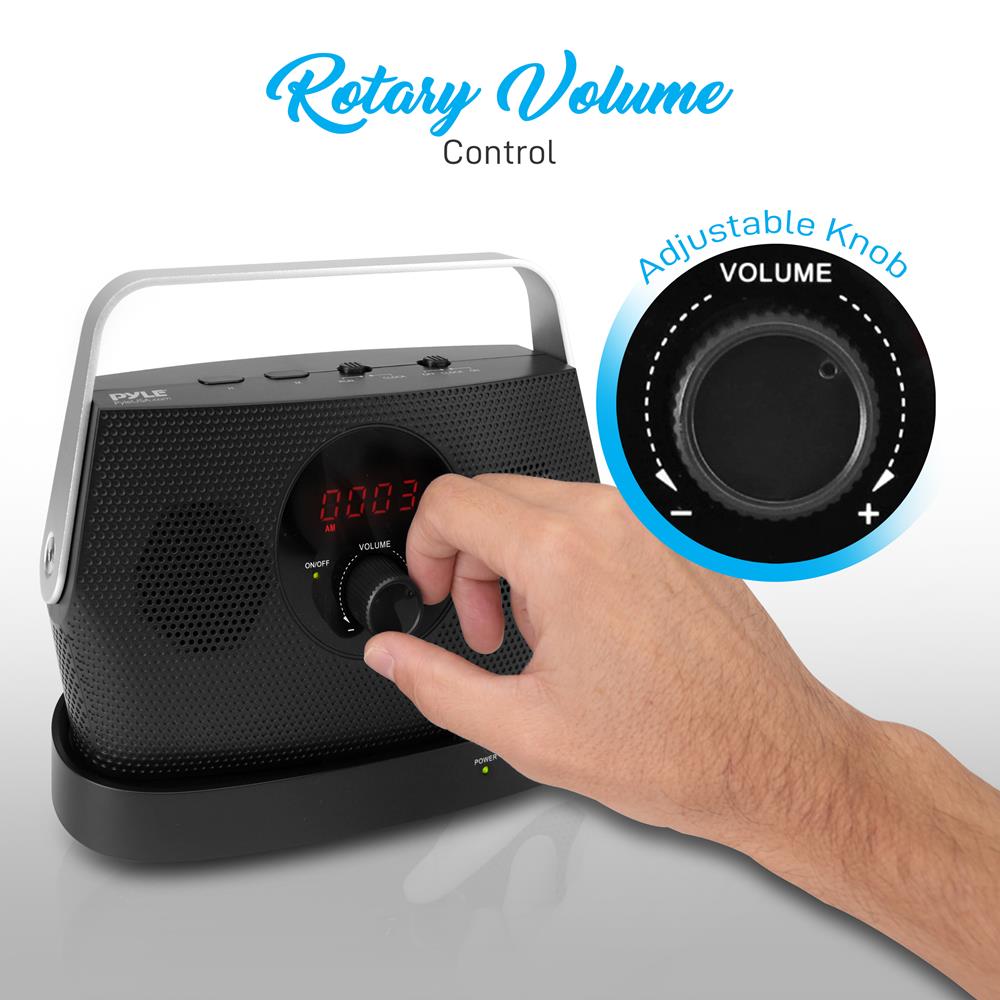 Parlante Portátil o Altavoz inalámbrico PYLE-HOME PTVSP50BK