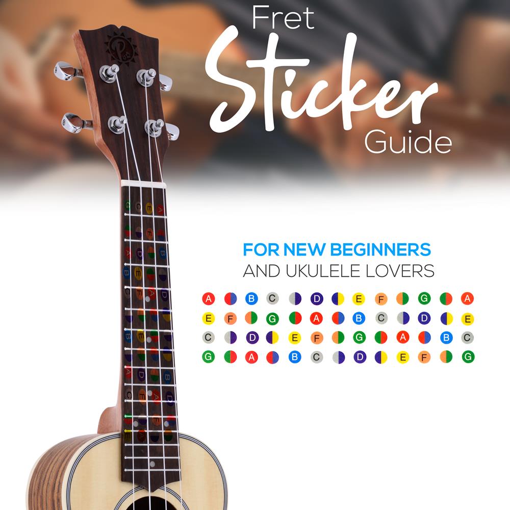 Ukelele soprano de madera maciza PYLE-PRO PUKT6580