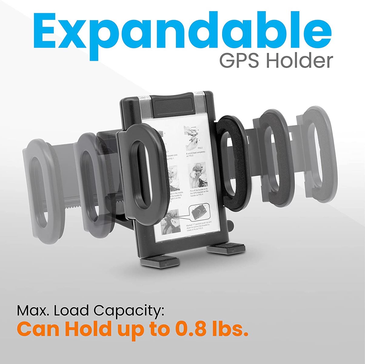 Soporte GPS para carrito de golf