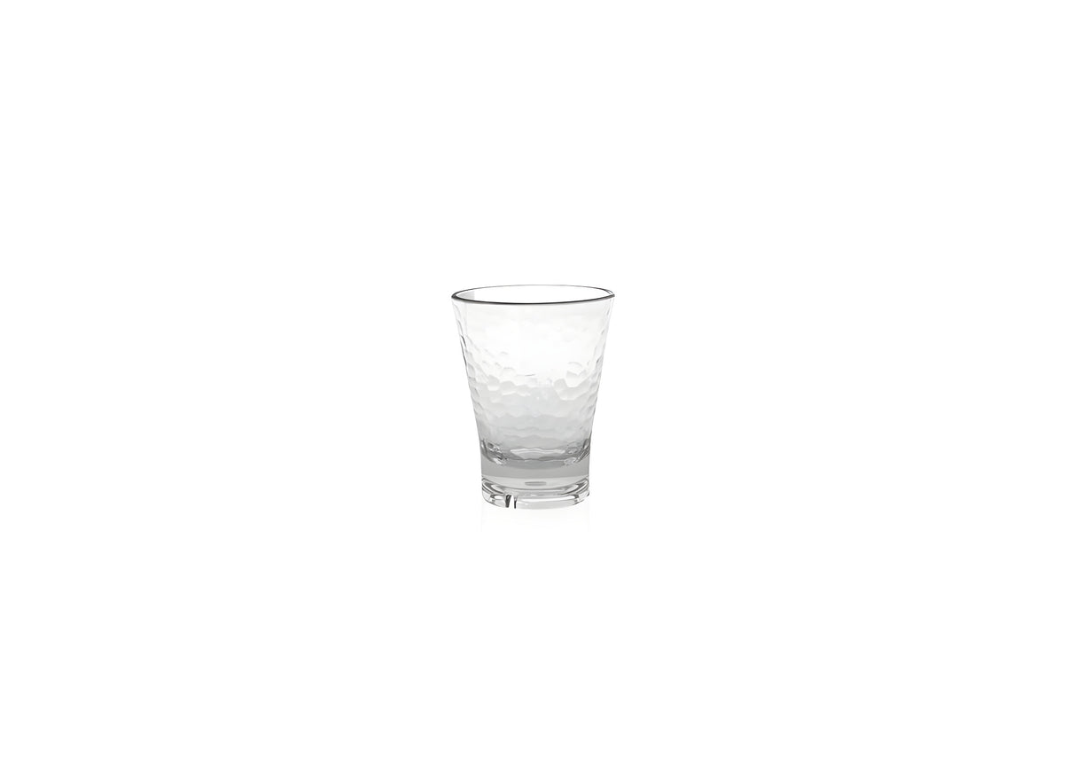 Paquete de 12 vasos Drinkwise® Hammered Rocks de 7 oz