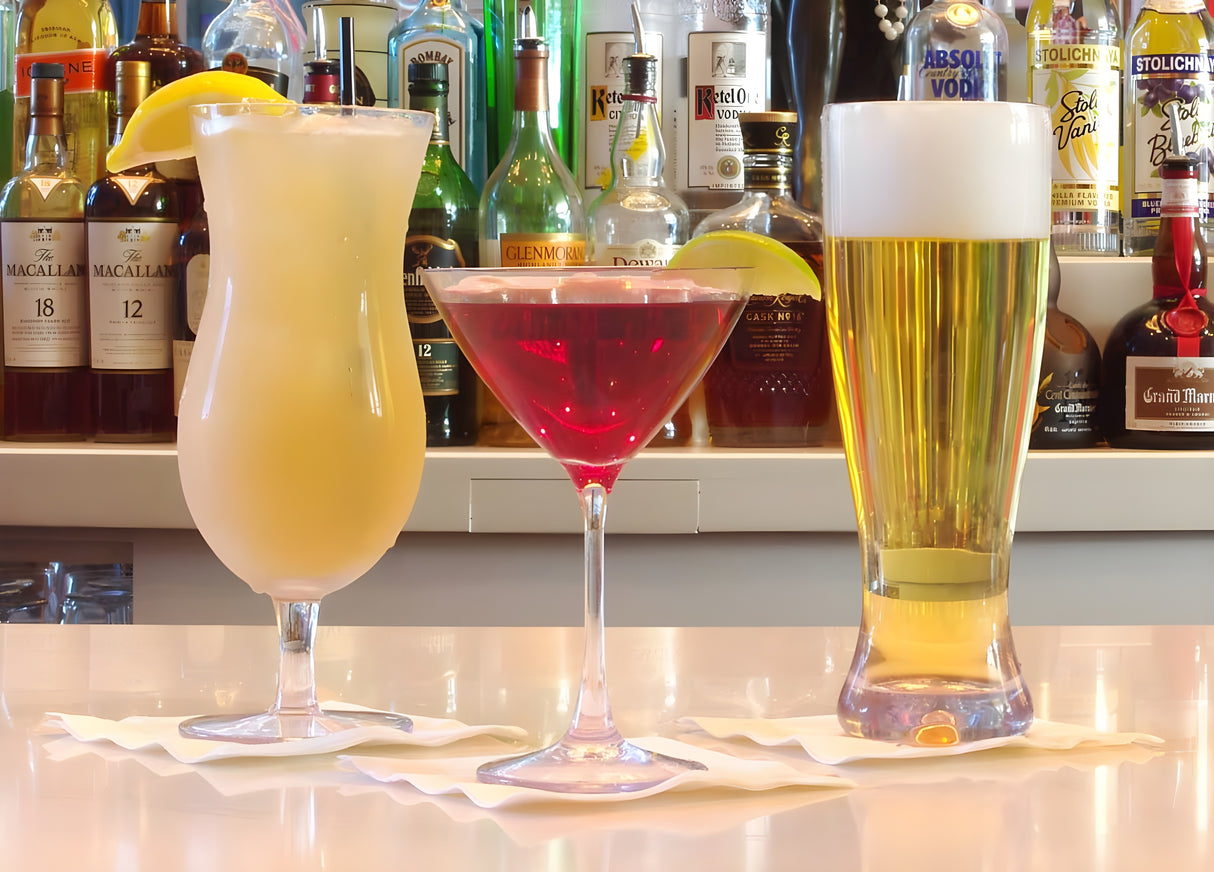 Paquete de 12 vasos Drinkwise® Hammered Rocks de 7 oz