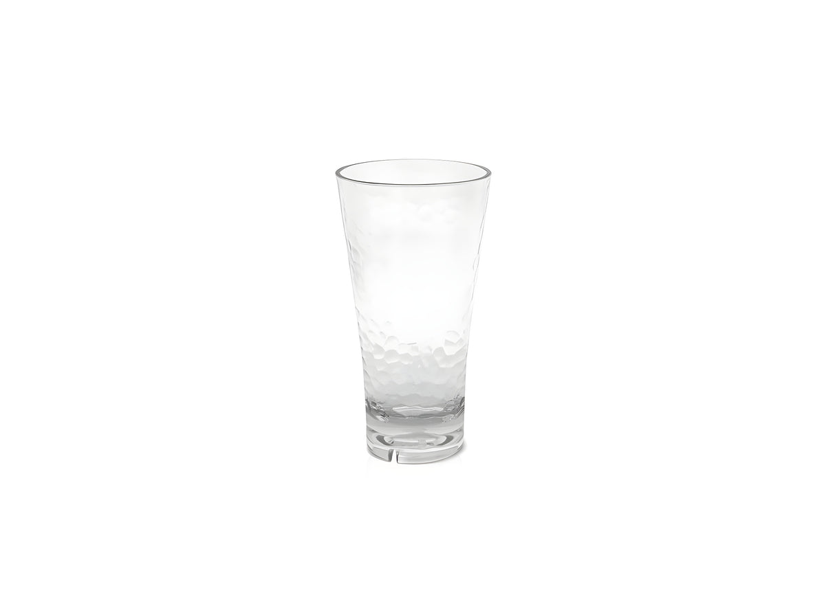 Set de 12 Highball Drinkwise® de 18 oz, diseño martillado