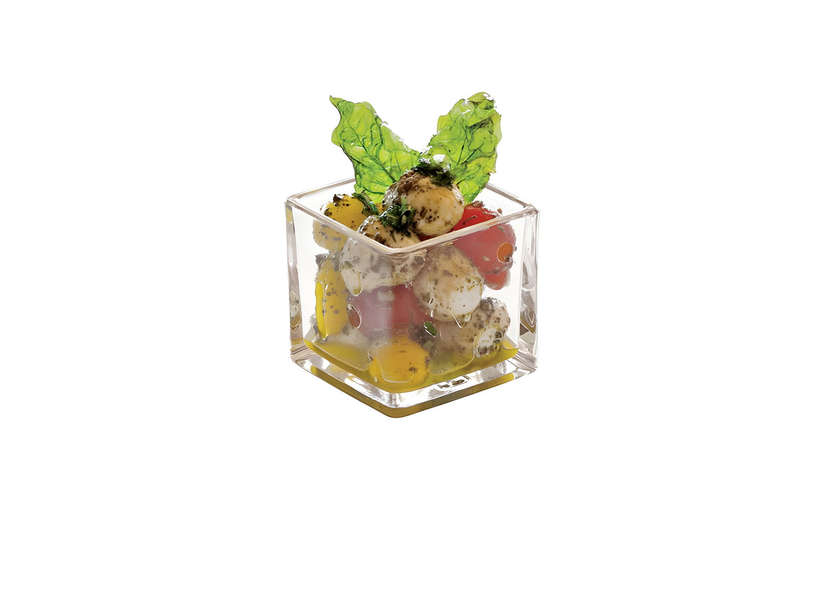 Muestras de vidrio cuadradas 5 oz, Sampler™, pack de 12 pcs