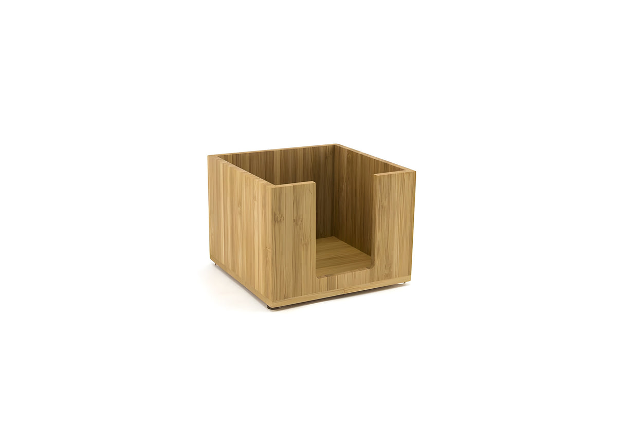 Soporte de Servilletas de Bambú 5.5" - Pack de 4 Piezas