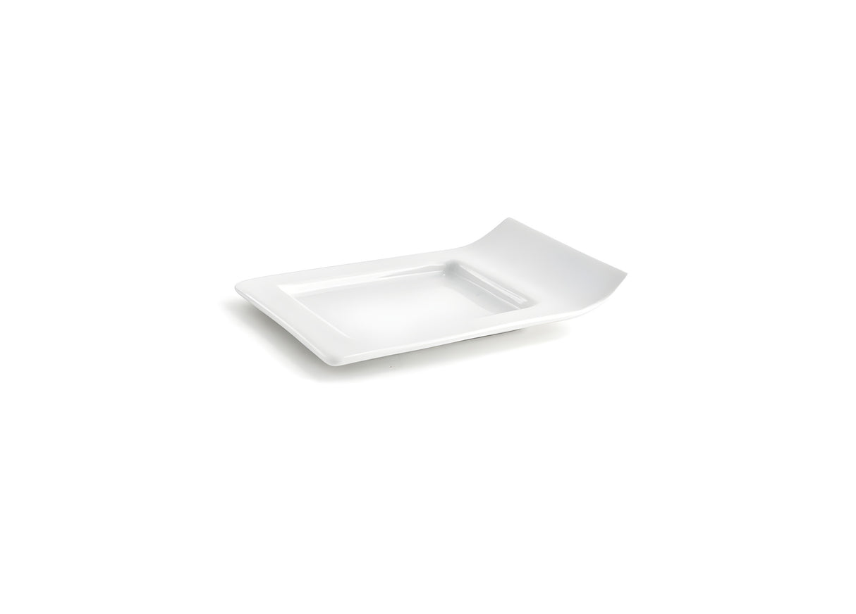 Plato Porcelana Nami™ 5.75" x 3.75" Paquete de 12 Piezas