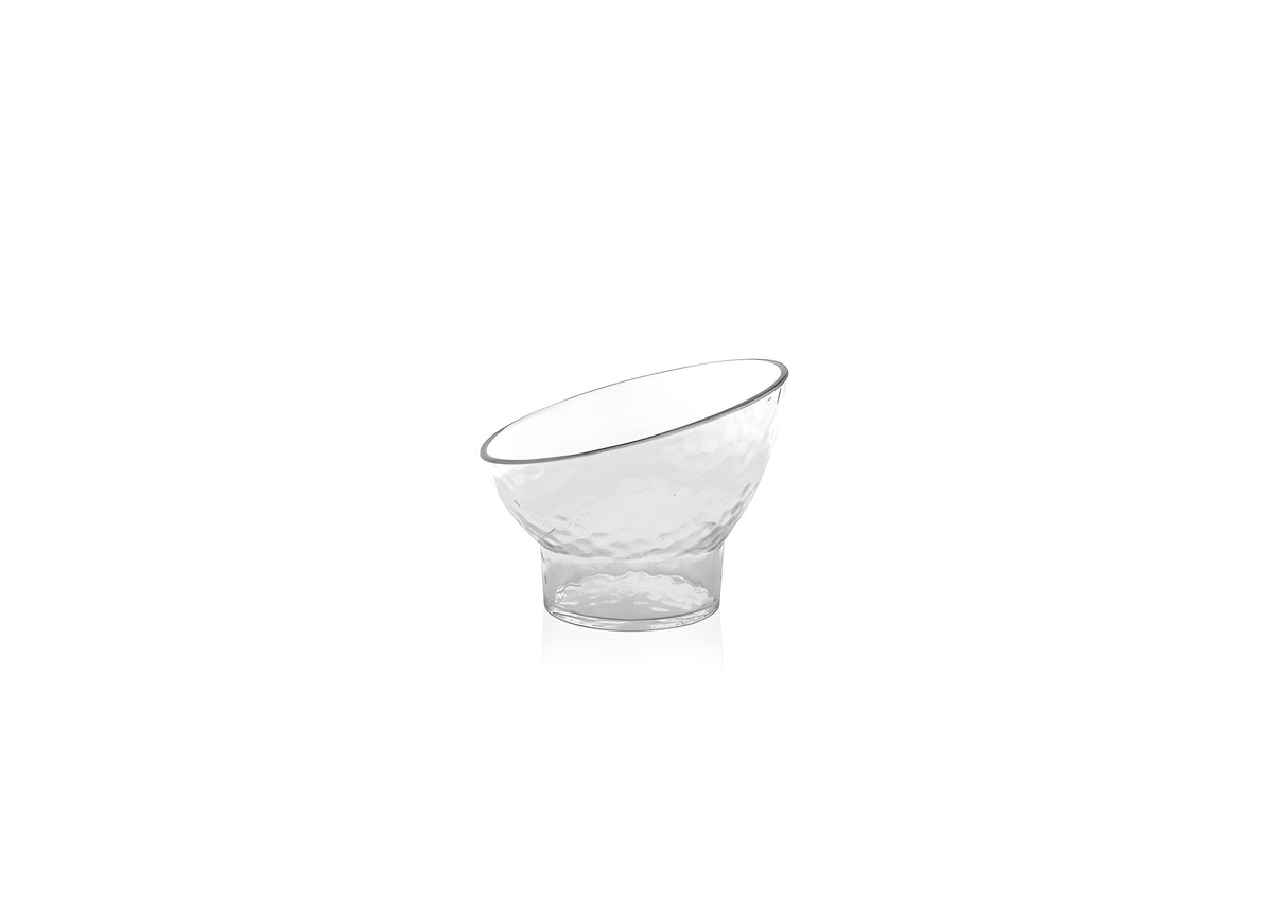 Bowl Slanted Footed Drinkwise® 4.5" 8 oz - Paquete de 6 pcs