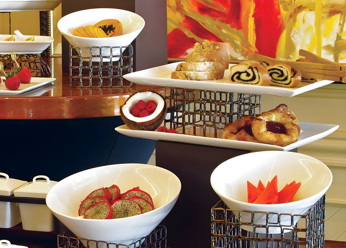 Bol de 7.5" slantado - 14 oz, pack de 6, modelo referencia.