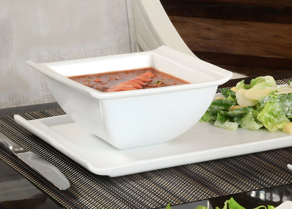 Bol Nuevo Cuadrado 4.75" - 18oz, Pack de 6 piezas