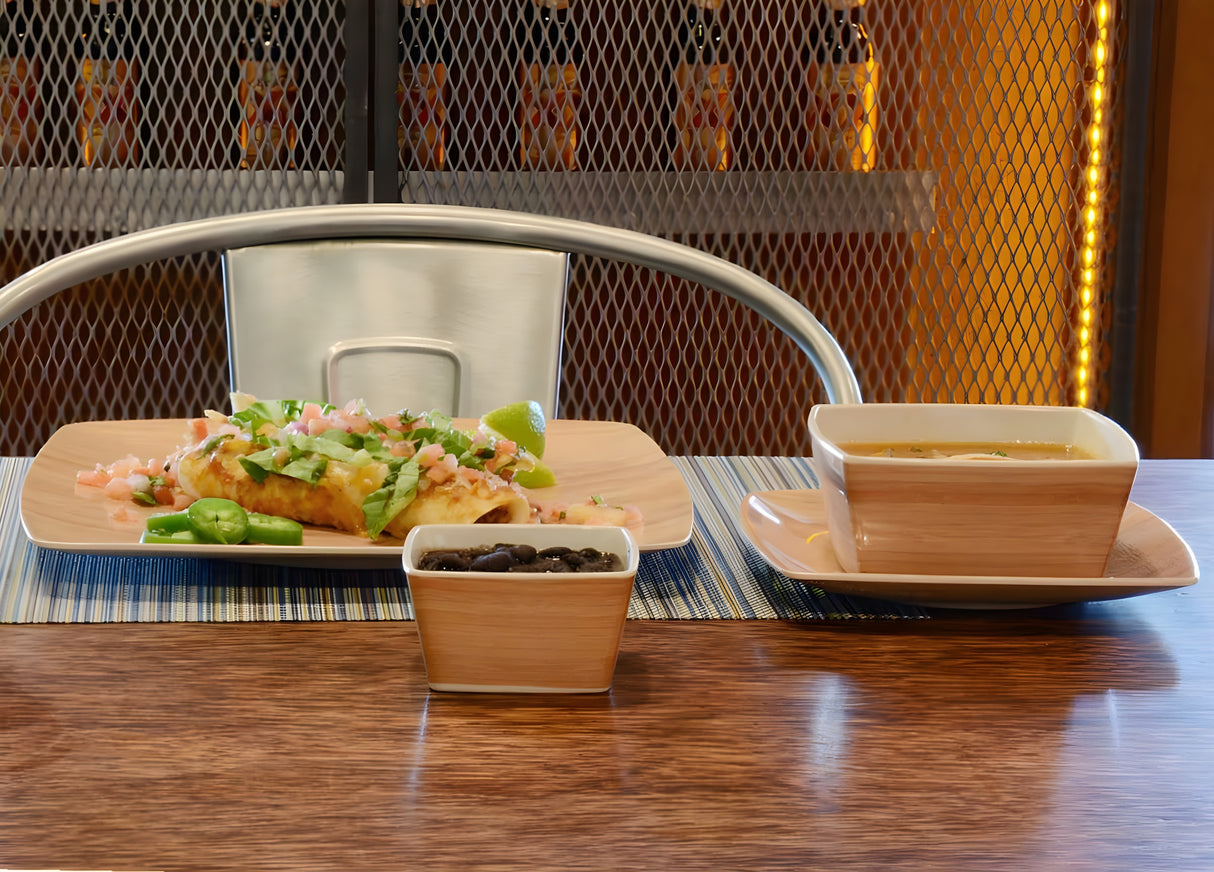Tazón Square Platewise® Mod® de 16 oz, 4.5" - Paquete de 12