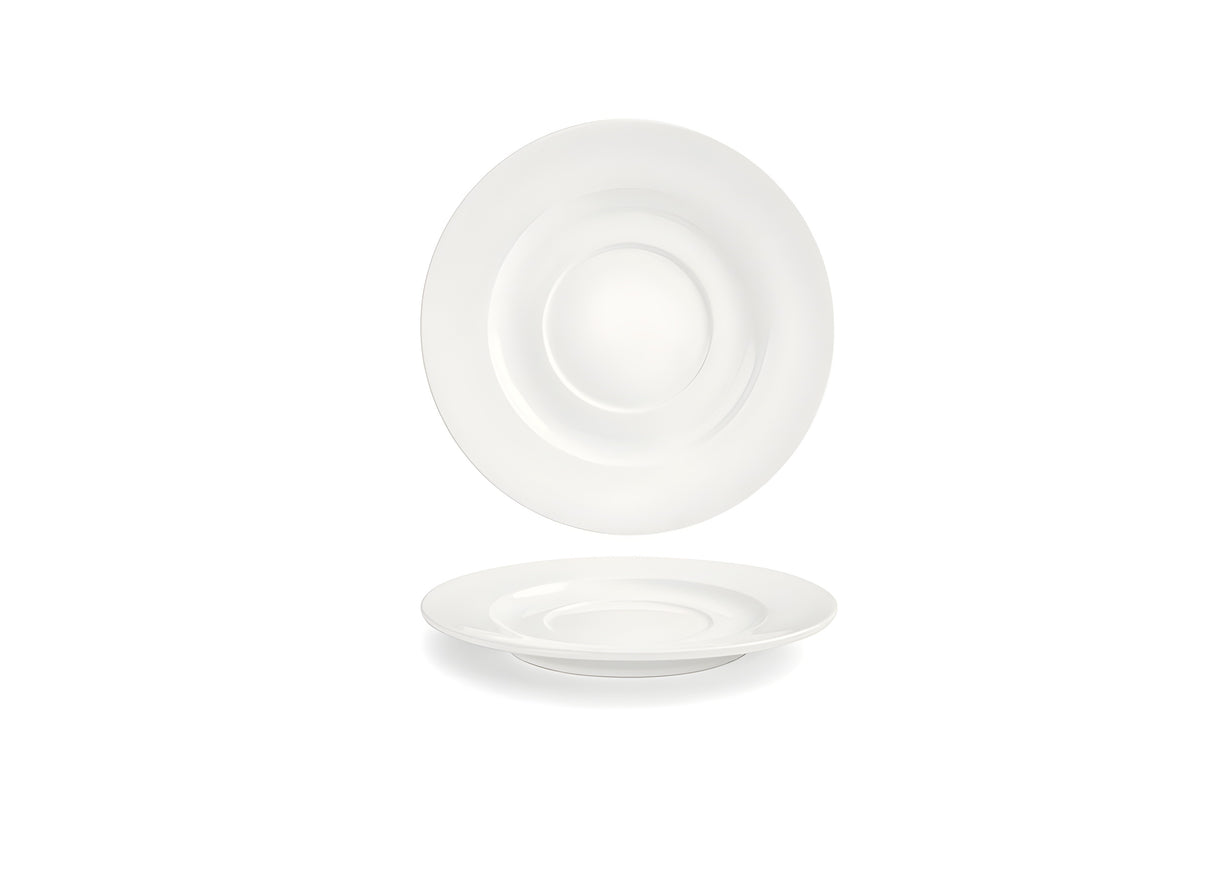 Plato Redondo Catalyst® Monaco 8" Pack de 12 Piezas