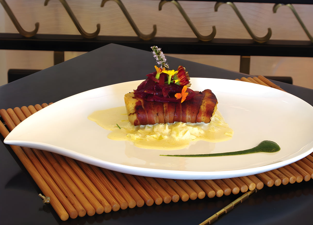 Plato Teardrop de 12" - Pack de 6 - Ideal para fiestas y eventos