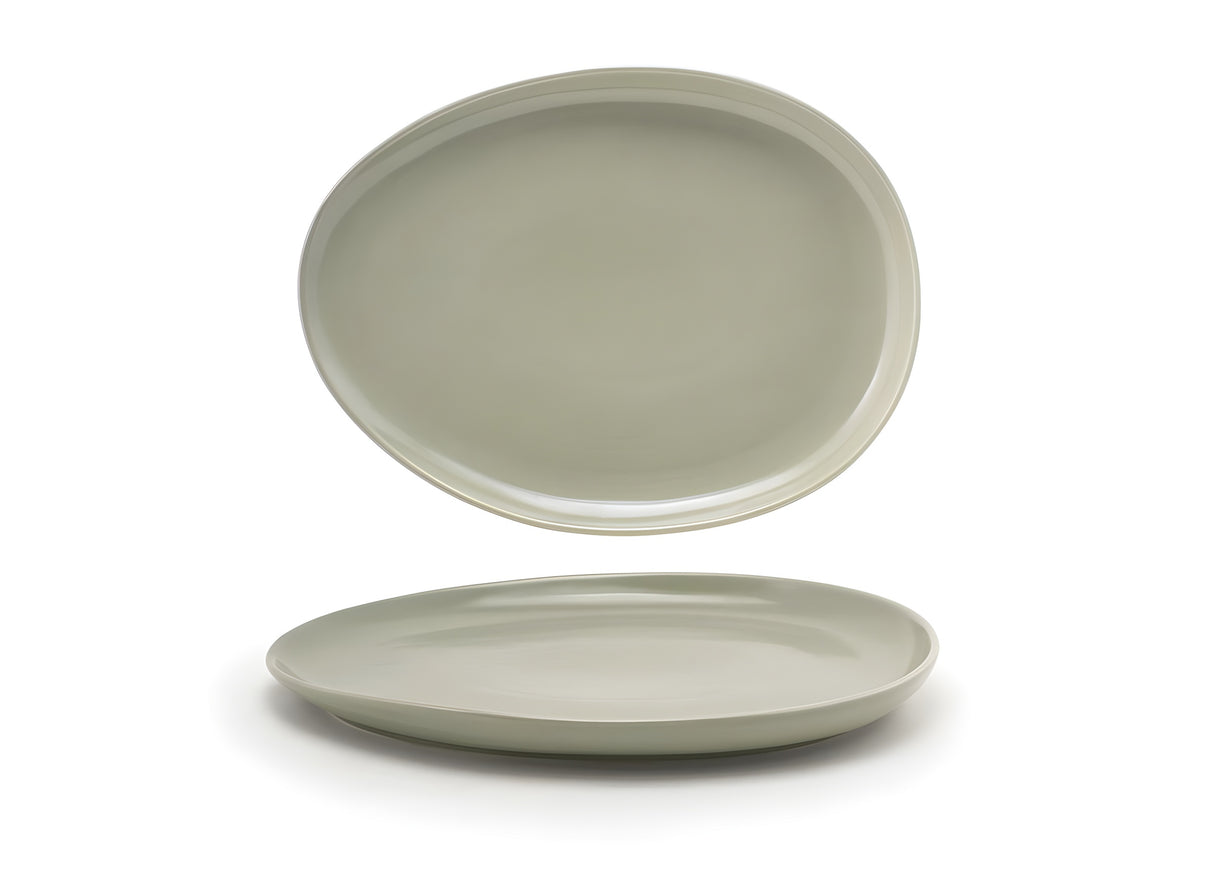 Plato Oval Tides® Bajo 13" - Paquete de 2 piezas