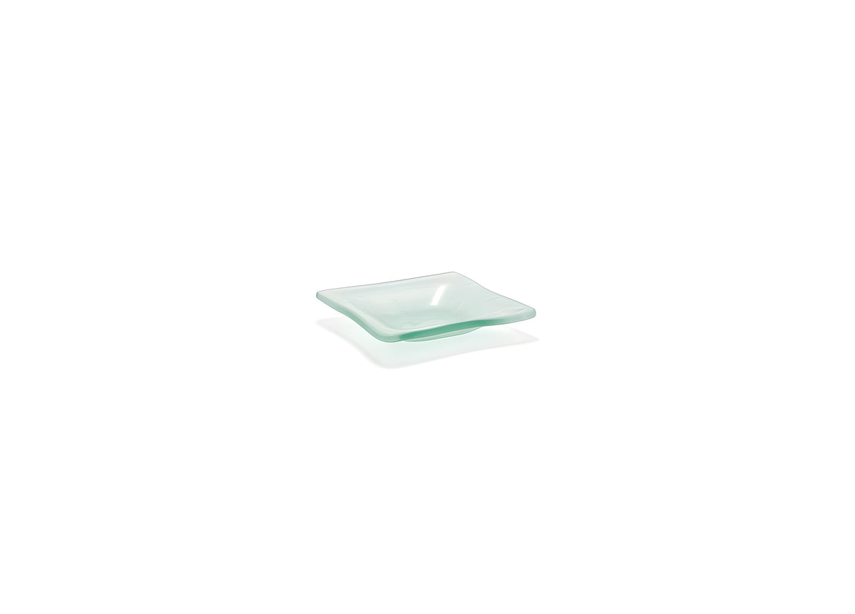 Plato Cuadrado Arctic™ 2 oz - Frosted, paquete de 12 piezas