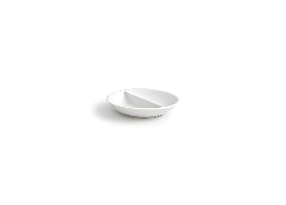 Plato Dividido Redondo Monaco 3.75" - 2 oz, Paquete de 12 pcs