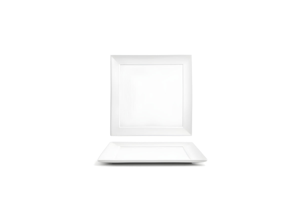 Plato Spiral® Cuadrado 7.5" Pack de 12 Piezas, Modelo 12345