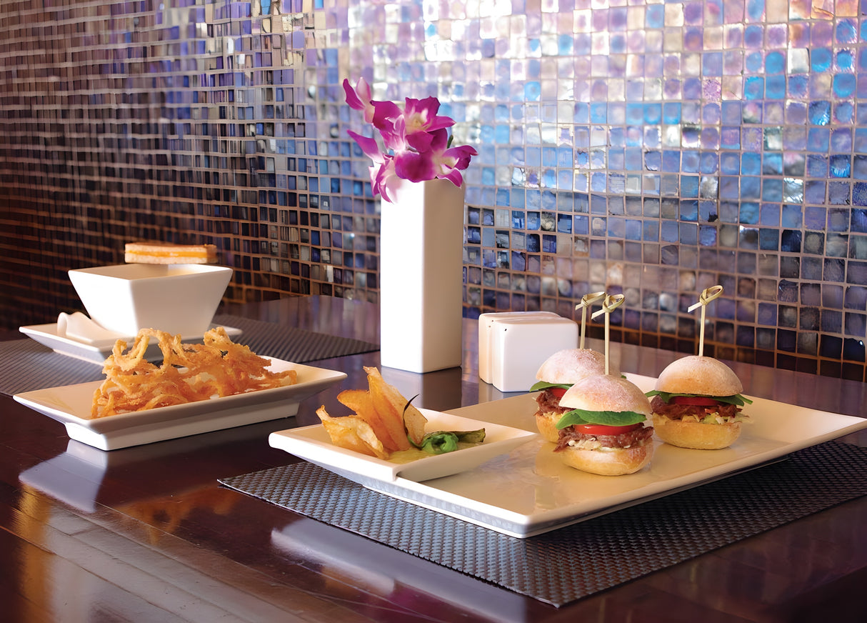 Plato Kyoto™ Cuadrado 7.5" Pack de 6 Piezas para Servir