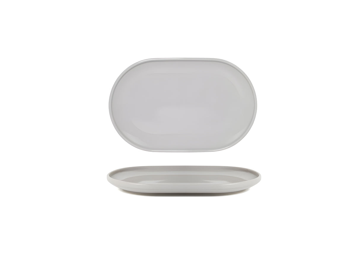 Plato Oval Bevel™ de 11" x 7" - Paquete de 6 Piezas