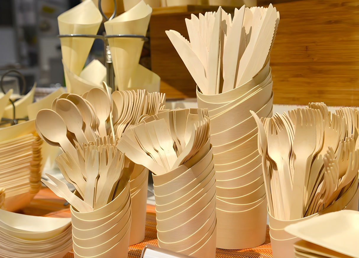 Mini tenedor Servewise® 3.75" - Paquete de 200 piezas