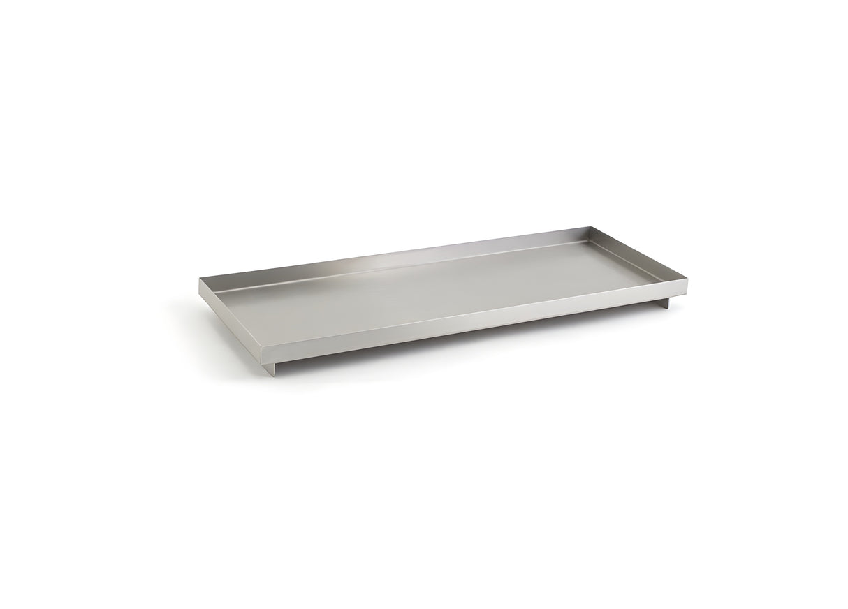 Bandeja de acero inoxidable 12.25" x 4.75" pack 6 pcs