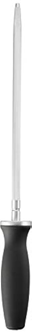 Mercer - Cuchillo de cocina  Acero para afilar, Negro