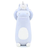 Peluche de Unicornio alargado color azul - 92cm de largo