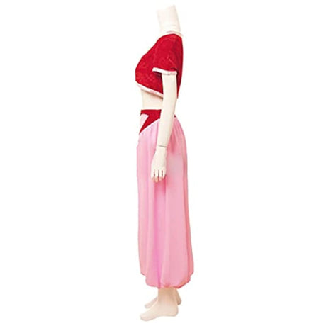 Disfraces Disfraz de Jeannie para mujer, color rojo