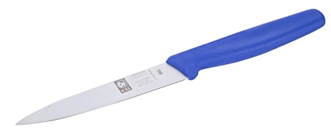 Icel 4 Straight cuchillo de pelar, Vajilla, Azul