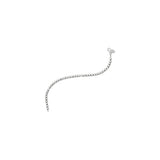 Pulseras y tobilleras Brazalete de cuentas en plata de ley