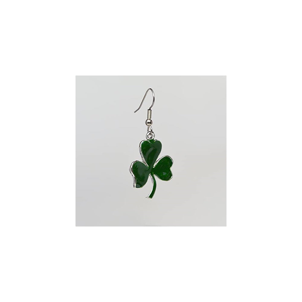 Aretes colgantes de trébol para mujeres