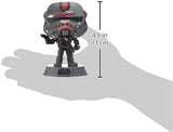 Funko Pop! Star Wars Hunter con Pin, Exclusivo de Amazon