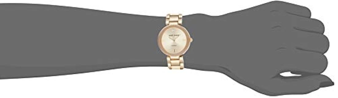 Reloj de pulsera para mujer con esfera de diamante